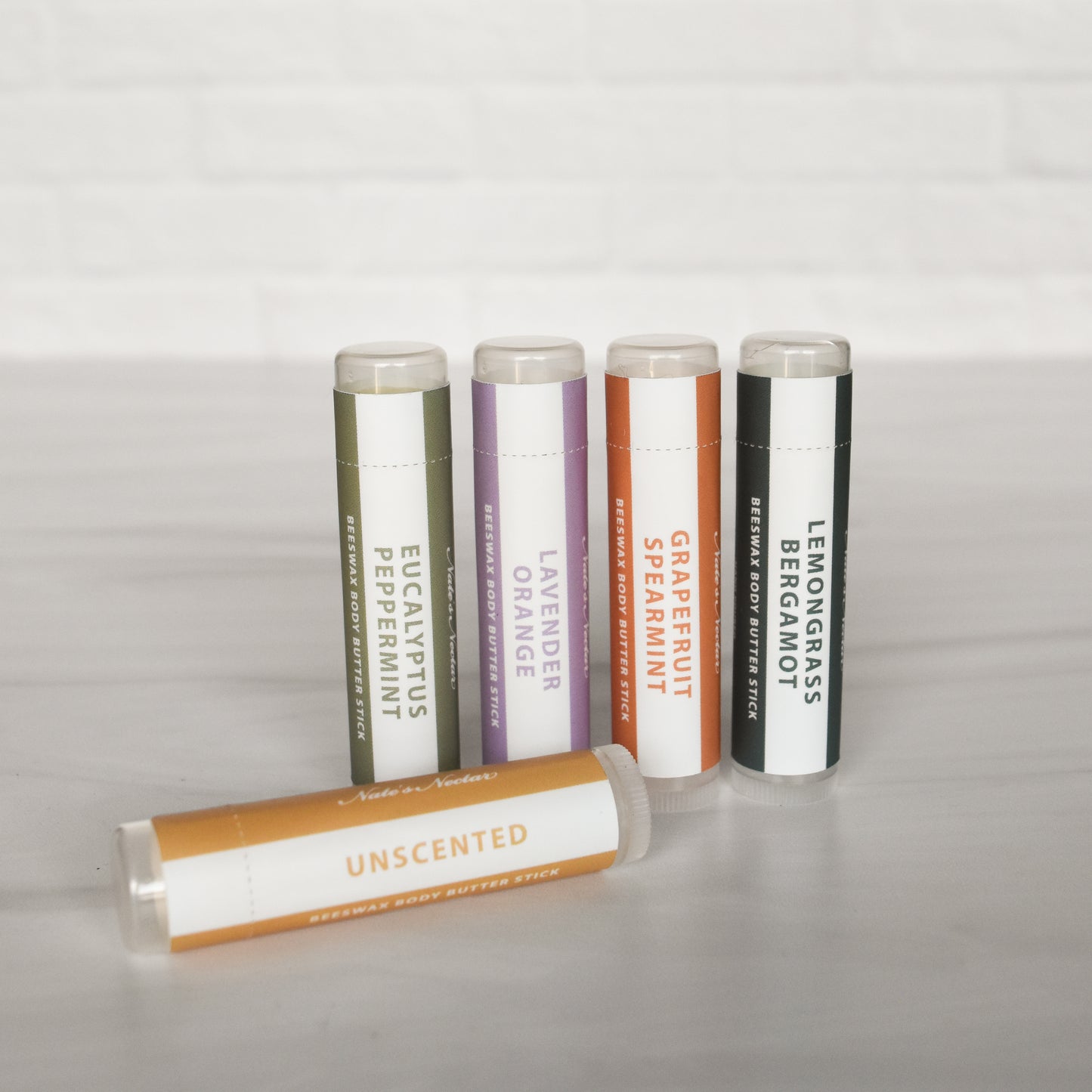 Beeswax Body Butter Stick Collection, Nate's Nectar Beeswax Skin Care