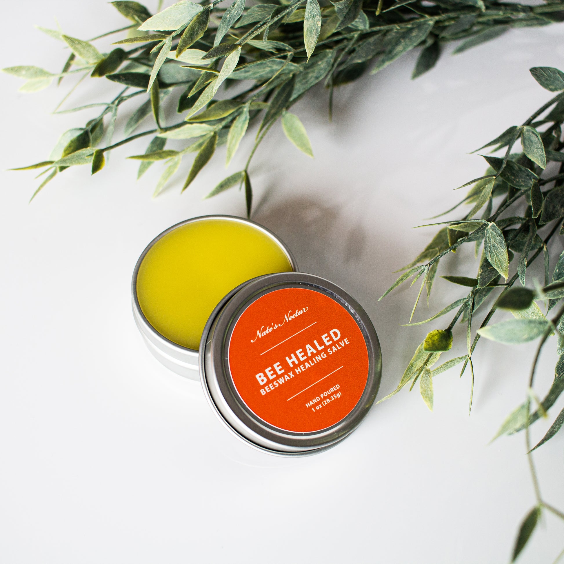 Nate's Nectar Bee Healed Healing Salve, Natural Beeswax Healing Salve