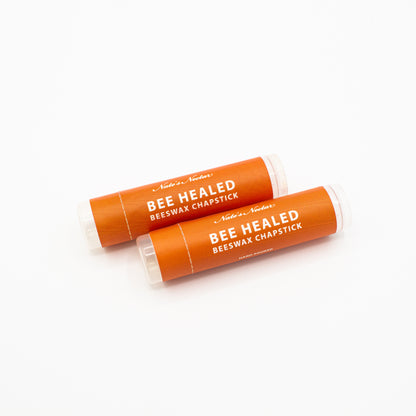 Bee Healed Lip Balm, Nate's Nectar Beeswax Healing Salve, Beeswax Lip Balm