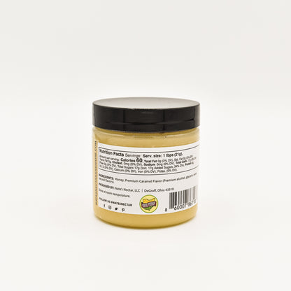 Caramel Creamed Honey, Nate's Nectar Creamed Honey Collection, spreadable consistency