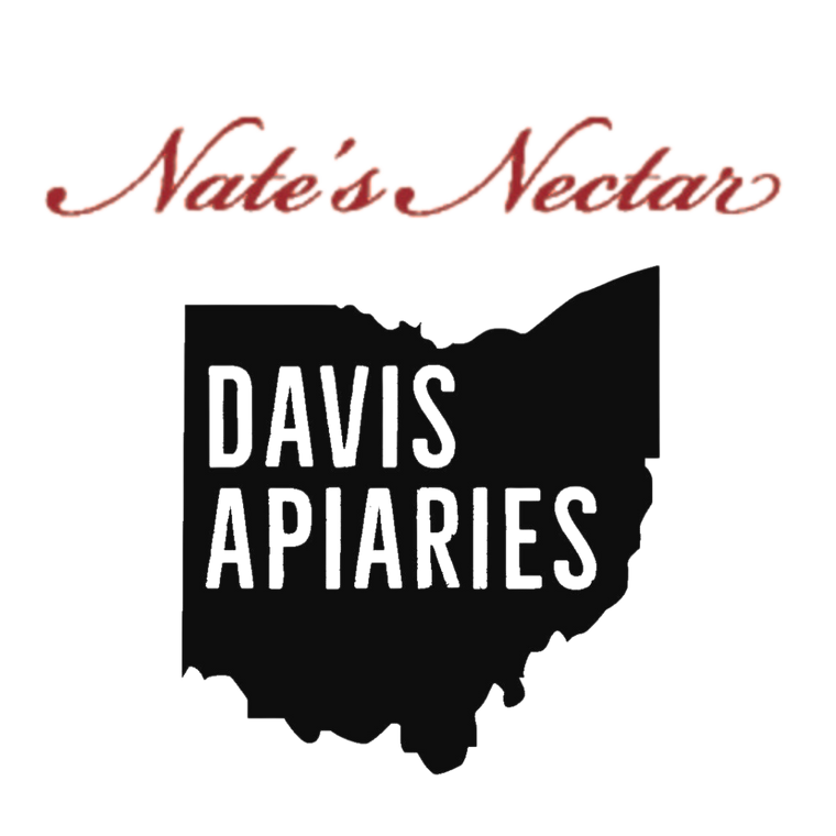 Nate's Nectar and Davis Apiaries Dual Logo