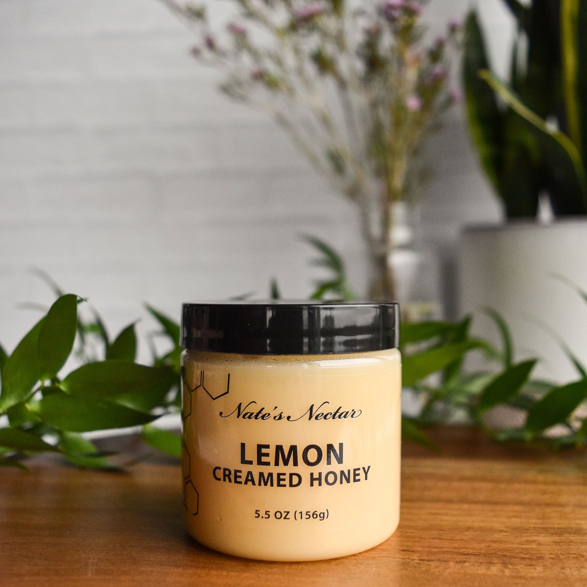 Nate's Nectar Lemon Creamed Honey, clean ingredient spread, natural ingredients